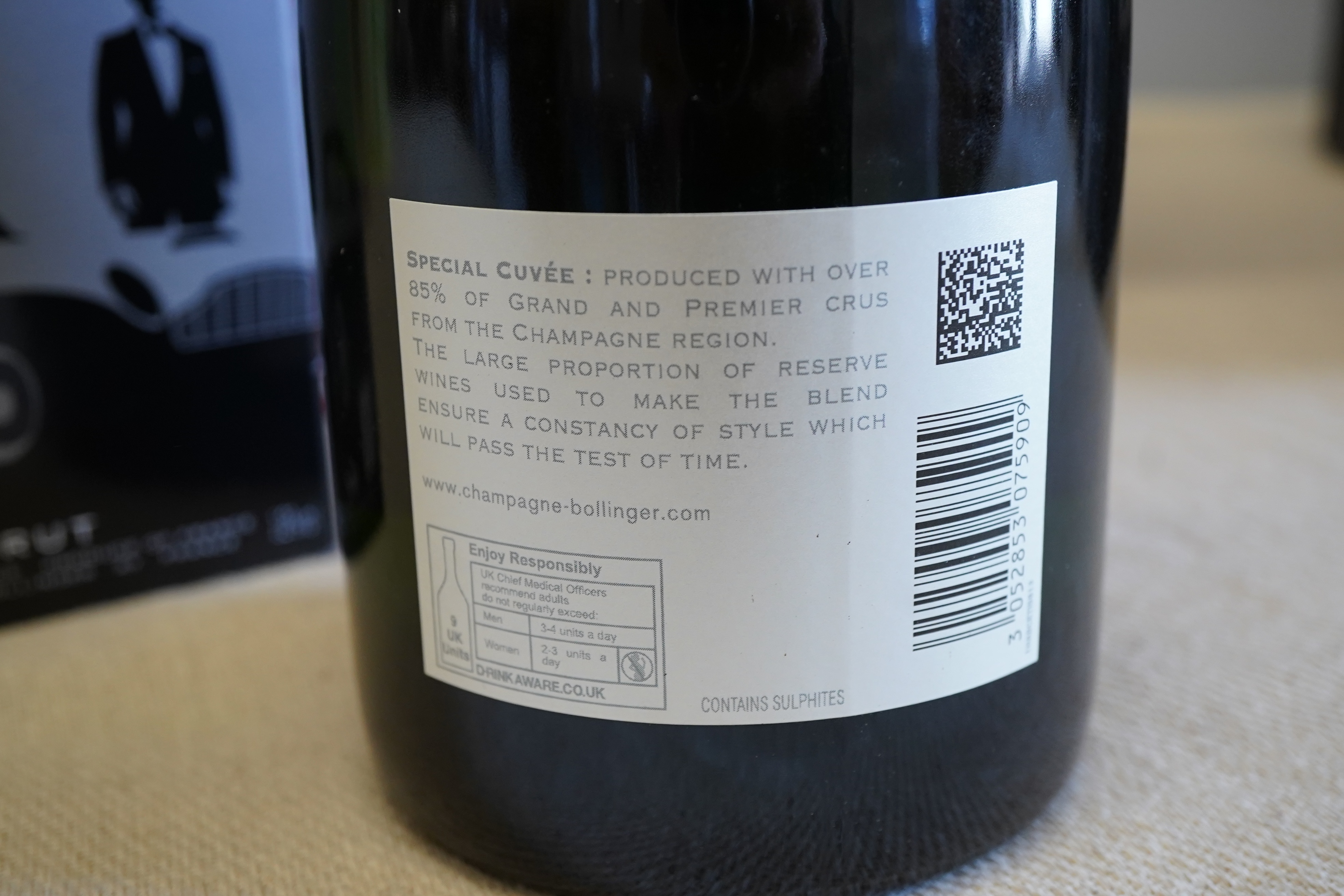 Champagne: Bollinger, Special Cuvée 007, NV